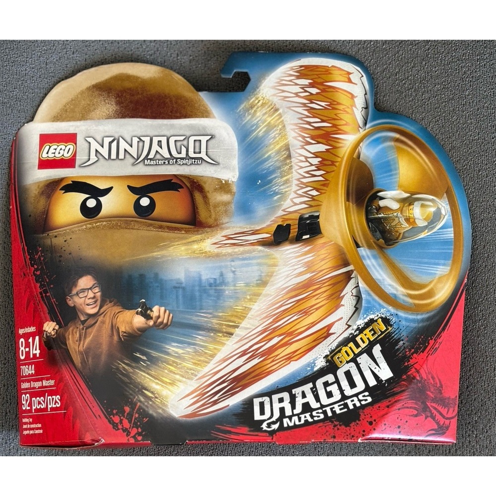LEGO Ninjago Golden Dragon Masters 92 Pc Building Kit 70644 NEW Factory SEALED